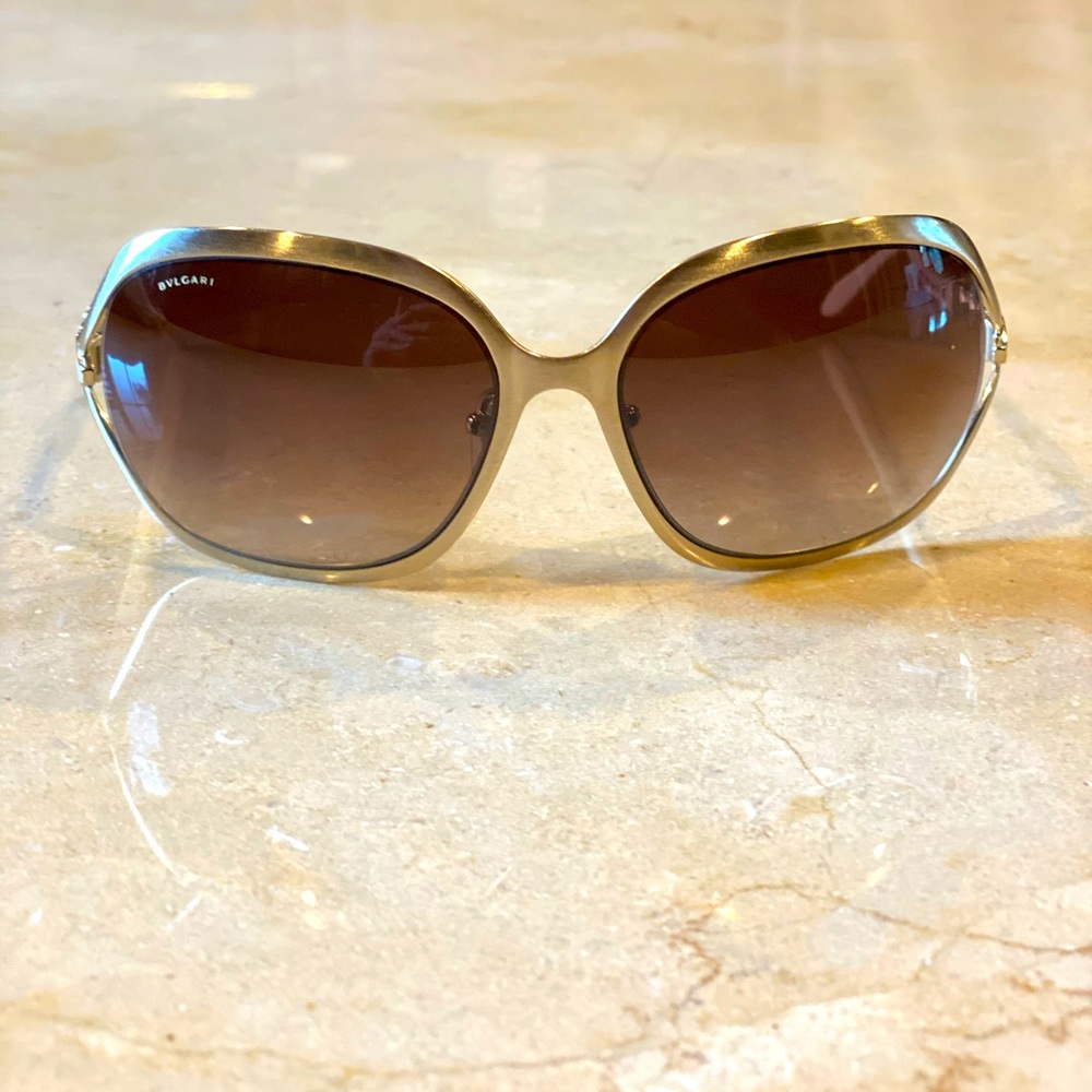 Bulgari Enamel Jeweled Sunglasses